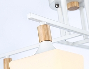 Люстра на штанге Ambrella Light TR TR9495 цвет плафона/подвески Белый, цвет арматуры Белый, Коричневый-4