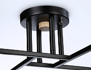 Люстра на штанге Ambrella Light TR TR9497 цвет плафона/подвески Белый, цвет арматуры Коричневый, Черный-4