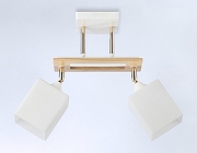 Светильник на штанге Ambrella Light TR TR9501 цвет плафона/подвески Белый, цвет арматуры Белый, Коричневый, Золото-2