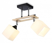 Светильник на штанге Ambrella Light TR TR9503 цвет плафона/подвески Белый, цвет арматуры Коричневый, Хром, Черный