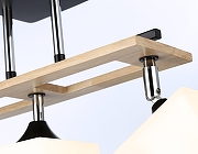 Люстра на штанге Ambrella Light TR TR9507 цвет плафона/подвески Белый, цвет арматуры Коричневый, Хром, Черный-3