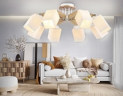 Люстра Ambrella Light TR TR9522 цвет плафона/подвески Белый, цвет арматуры Белый, Коричневый-7