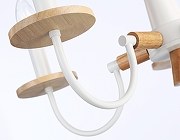 Люстра Ambrella Light TR TR9592 цвет арматуры Белый, Коричневый-4