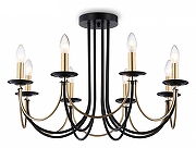 Люстра на штанге Ambrella Light TR TR9622 цвет арматуры Золото, Черный