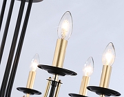 Люстра на штанге Ambrella Light TR TR9622 цвет арматуры Золото, Черный-5