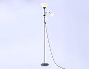 Торшер с подсветкой Ambrella Light TR TR97626 цвет плафона/подвески Белый, цвет арматуры Серебро-1