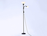 Торшер с подсветкой Ambrella Light TR TR97629 цвет плафона/подвески Белый, цвет арматуры Черный-1