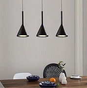 Подвесной светильник TopDecor Troy Troy S1 12 цвет плафона/подвески Черный, цвет арматуры Черный-3