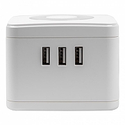 Удлинитель с выключателем Uniel Standard UL-00011249 цвет Белый-3