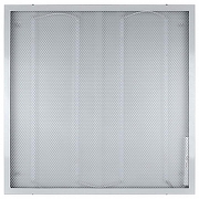 Светильник для потолка Армстронг Volpe ULP-Q105 UL-00011772 цвет плафона/подвески Белый, Прозрачный, цвет арматуры Белый