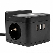 Удлинитель Uniel Standard UL-00011252 цвет Черный-3