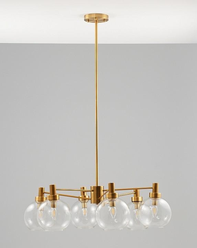 Люстра на штанге Moderli Bizet V10340-6P 