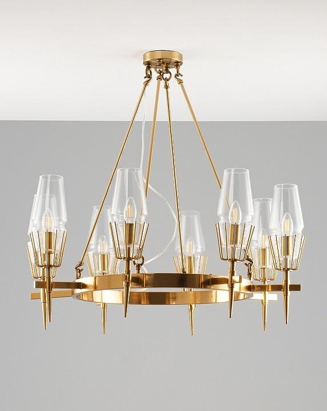 Люстра на штанге Moderli Stella V10360-8P 