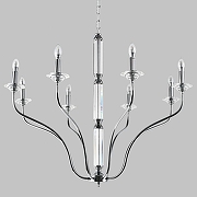 Люстра Moderli Catania V10428-8P цвет арматуры Прозрачный, Хром
