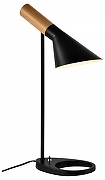 Настольная лампа офисная Moderli Turin V10476-1T цвет плафона/подвески Коричневый, Черный, цвет арматуры Черный