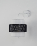 Бра Moderli Gela V10484-1W цвет плафона/подвески Белый, Черный, цвет арматуры Белый