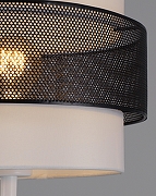 Торшер Moderli Gela V10488-1F цвет плафона/подвески Белый, Черный, цвет арматуры Белый-3