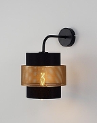 Бра Moderli Gela V10489-1W цвет плафона/подвески Черный, Золото, цвет арматуры Черный-2