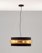 Подвесной светильник Moderli Gela V10492-6P цвет плафона/подвески Черный, Золото, цвет арматуры Черный-2