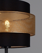 Торшер Moderli Gela V10494-1F цвет плафона/подвески Черный, Золото, цвет арматуры Черный-4