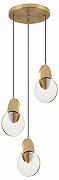 Подвесной светильник Moderli Mesa V10513-PL цвет плафона/подвески Белый, цвет арматуры Золото
