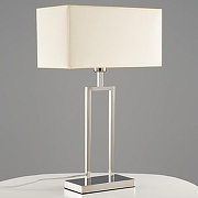 Настольная лампа Moderli Viola V10548-1T цвет плафона/подвески Белый, цвет арматуры Хром