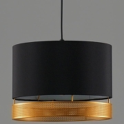 Подвесной светильник Moderli Gela V10629-1P цвет плафона/подвески Золото, Черный, цвет арматуры Черный
