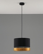 Подвесной светильник Moderli Gela V10629-1P цвет плафона/подвески Золото, Черный, цвет арматуры Черный-1