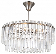 Люстра на штанге Moderli Crystal V10737-6P цвет плафона/подвески Прозрачный, цвет арматуры Хром