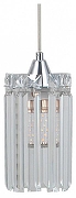 Подвесной светильник Moderli Levi V10754-1P цвет плафона/подвески Прозрачный, цвет арматуры Хром