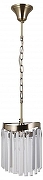 Подвесной светильник Moderli Wave V10766-1P цвет плафона/подвески Прозрачный, цвет арматуры Золото-1