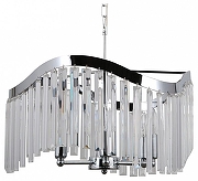 Люстра Moderli Wave V10772-6P цвет плафона/подвески Прозрачный, цвет арматуры Хром