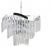 Люстра Moderli Wave V10773-8P цвет плафона/подвески Прозрачный, цвет арматуры Хром