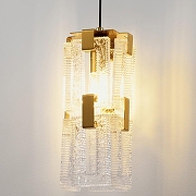 Бра Moderli Lilly V11078-1W цвет плафона/подвески Прозрачный, цвет арматуры Латунь