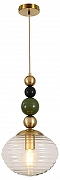 Подвесной светильник Moderli Arti V10914-P цвет плафона/подвески Прозрачный, цвет арматуры Бронза, Коричневый, Черный-1