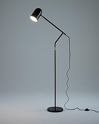 Торшер Moderli Flex V10995-F цвет плафона/подвески Черный, цвет арматуры Черный-1