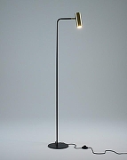 Торшер Moderli Fine V11003-FL цвет плафона/подвески Золото, цвет арматуры Черный-1