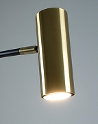 Торшер Moderli Fine V11003-FL цвет плафона/подвески Золото, цвет арматуры Черный-2