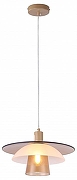 Подвесной светильник Moderli Sydney V11028-1P цвет плафона/подвески Белый, Золото, Прозрачный, цвет арматуры Коричневый-1