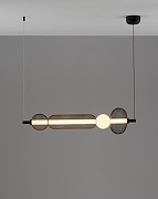 Подвесной светильник Moderli Lattice V11253-PL цвет плафона/подвески Белый, Черный, цвет арматуры Черный-3