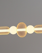 Подвесной светильник Moderli Lattice V11258-PL цвет плафона/подвески Белый, Золото, цвет арматуры Золото-5