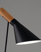 Настольная лампа офисная Moderli Turin V11333-1T цвет плафона/подвески Коричневый, Черный, цвет арматуры Черный-3