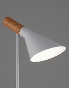 Торшер Moderli Turin V11336-1F цвет плафона/подвески Белый, Коричневый, цвет арматуры Белый-3