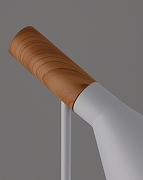 Торшер Moderli Turin V11336-1F цвет плафона/подвески Белый, Коричневый, цвет арматуры Белый-4