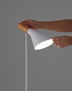 Торшер Moderli Turin V11336-1F цвет плафона/подвески Белый, Коричневый, цвет арматуры Белый-6