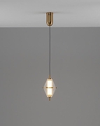 Подвесной светильник Moderli Senta V11359-PL цвет плафона/подвески Золото, Прозрачный, цвет арматуры Золото-1