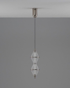 Подвесной светильник Moderli Senta V11365-PL цвет плафона/подвески Прозрачный, Хром, цвет арматуры Хром-2