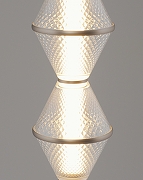 Подвесной светильник Moderli Senta V11365-PL цвет плафона/подвески Прозрачный, Хром, цвет арматуры Хром-4