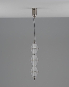 Подвесной светильник Moderli Senta V11366-PL цвет плафона/подвески Прозрачный, Хром, цвет арматуры Хром-2