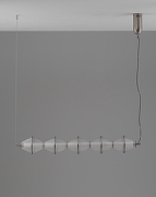 Подвесной светильник Moderli Senta V11367-PL цвет плафона/подвески Прозрачный, Хром, цвет арматуры Хром-2